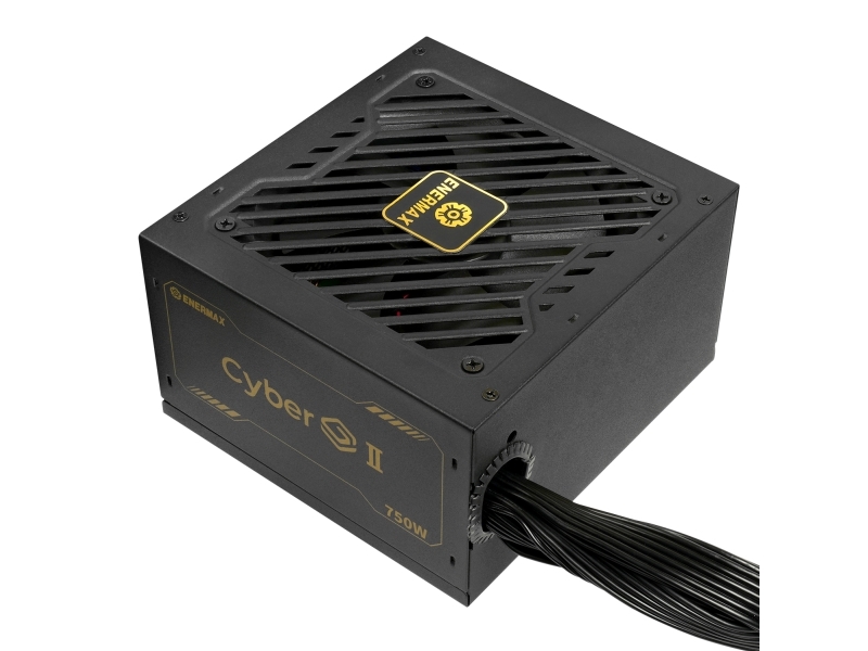 Enermax CyberG II Strømforsyning - 750 Watt - 120 mm - ATX 3.1 - 80 Plus Gold certified