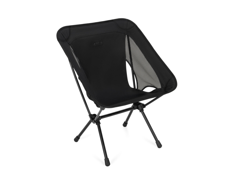 Helinox Chair One (RE), 145 kg, Campingstol, 4 ben, 1,02 kg, Gjuten aluminium, Nylon, Polyester, Gummi, Silikon, Svart