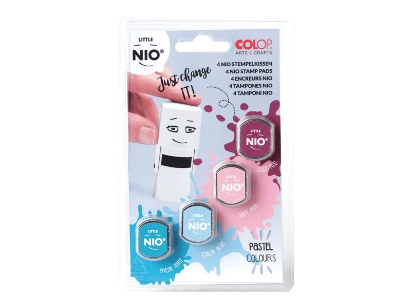 Colop NIL098, Multifärg, Blå, Mintfärgad, Rosa, Röd, 4 styck, Alla, 1 mm | Skrivare - Bläck, toner & förbrukningsvaror - Övriga förbrukningsvaror | GameStuff