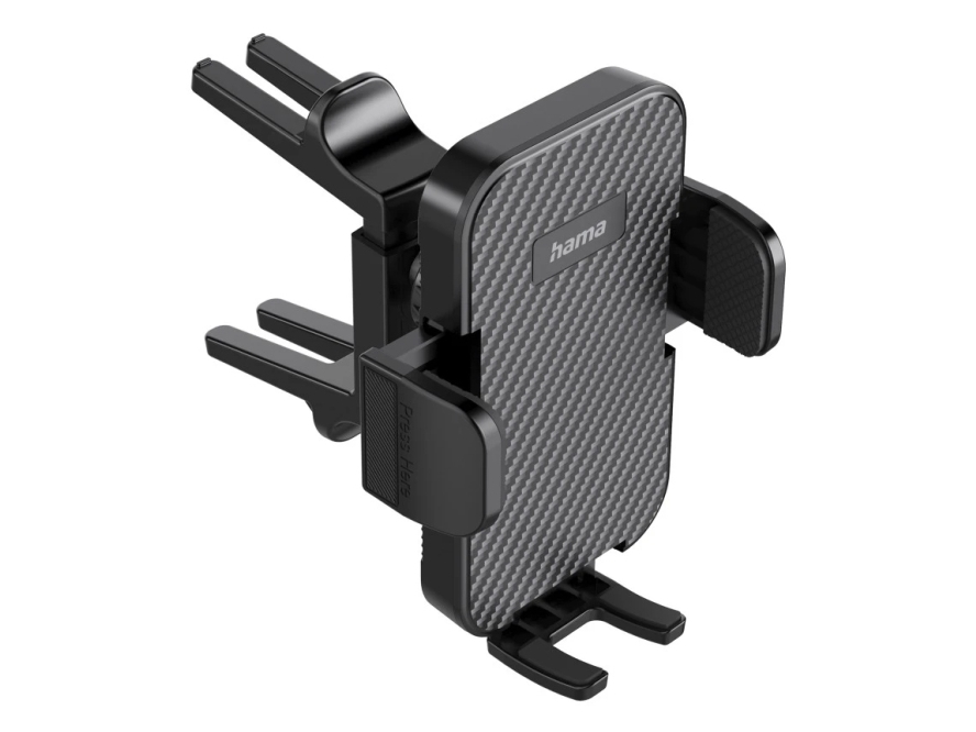 Hama 00201974, Mobiltelefon/Smartphone, Passiv Holder, Bil, Sort