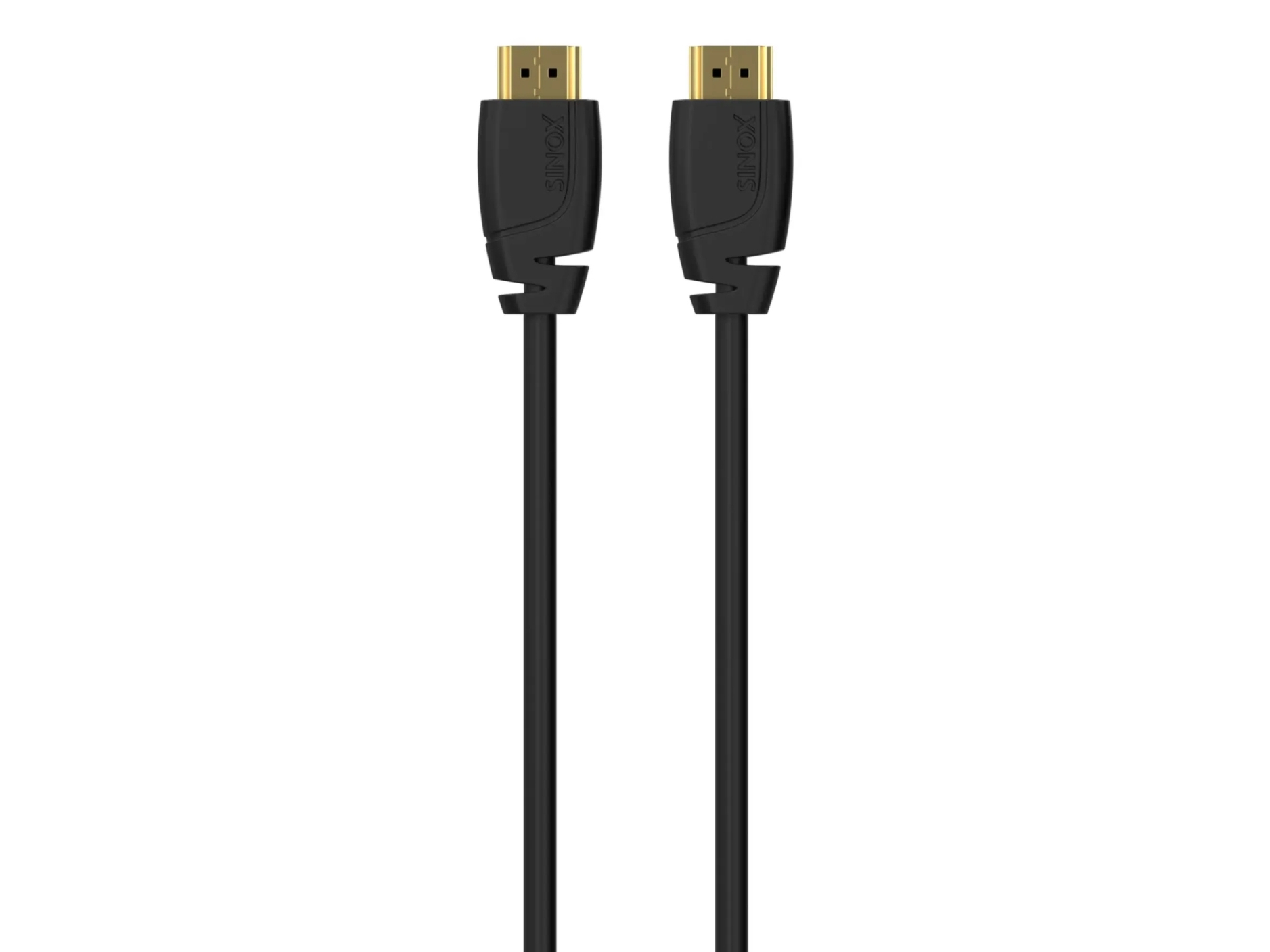 Sinox SXV03072, 2 m, HDMI Typ A (standard), HDMI Typ A (standard), 48 Gbit/s, Svart | Datortillbehör - Kablar & adaptrar - Videokablar & adaptrar | GameStuff