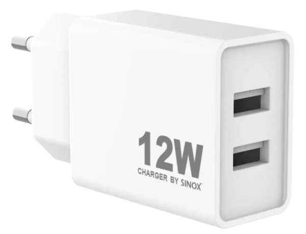 Sinox SOE6012, inomhus, USB, 20 V, Vit | Tele & GPS - Mobil tillbehör - Övriga tillbehör | GameStuff