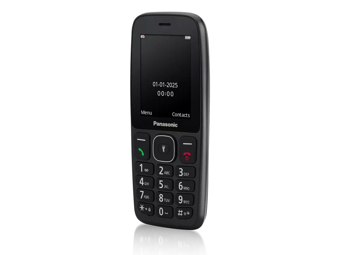 Panasonic Kx-Tf400, Balken, Single Sim, 6,1 Cm (2.4"), 0,3 Mp, Bluetooth, Schwarz