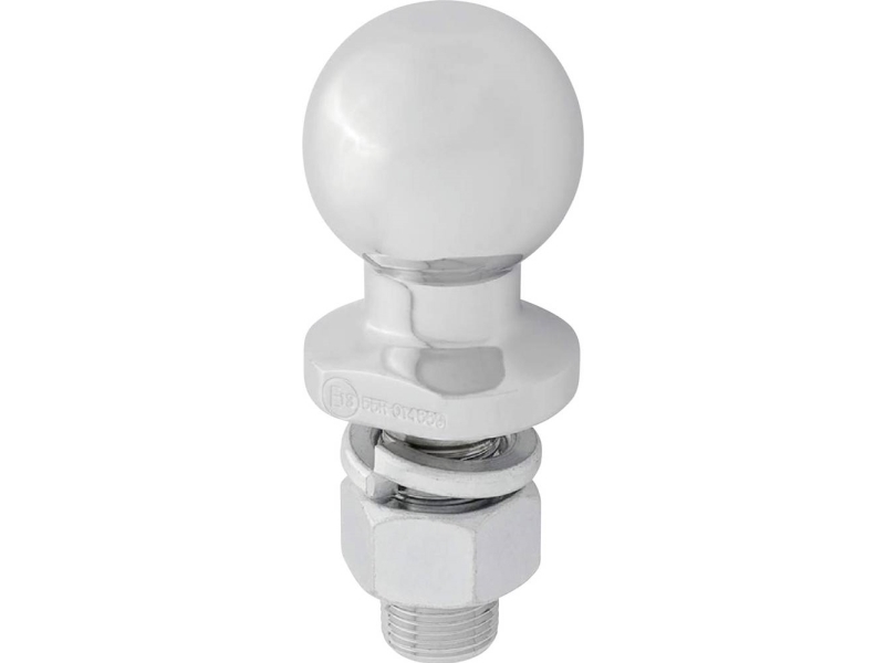 IWH 19614 Koblingskugle Støttebelastning=2000 kg 50 mm Silver Steel | Bilvård & Biltillbehör - Transportutrustning - Släpvagn Utrustning | GameStuff