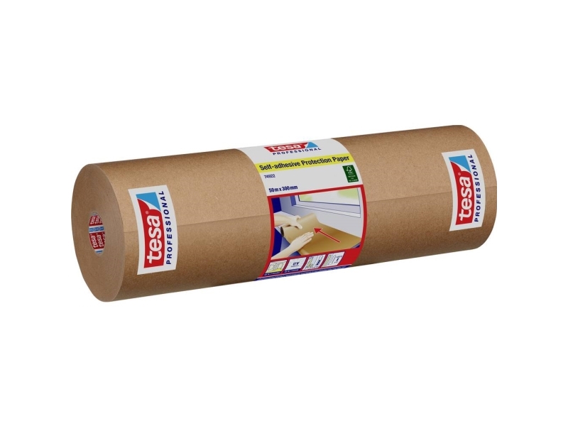 Selvklæbende Beskyttelsespapir/50X300 Tesa