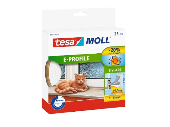 TESA E-Profil, brun, tyg, -20 - 60 °C, 25 m | Papper & Emballage - Förpackningstejp - Förpackningstejp | GameStuff