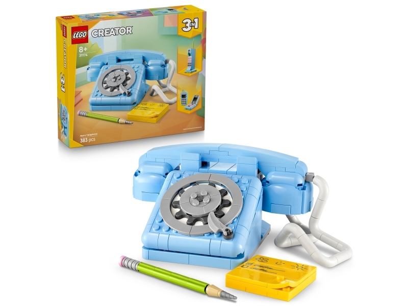 LEGO® Creator 31174 Retro-Telefon | LEGO® - LEGO® Themes A-C - LEGO Creator 3-i-1 | GameStuff