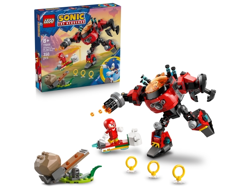 LEGO Sonic 77005 Knuckles mot Dr. Eggmans Egg Crusher robot | LEGO® - LEGO® teman O-Z - LEGO Sonic | GameStuff