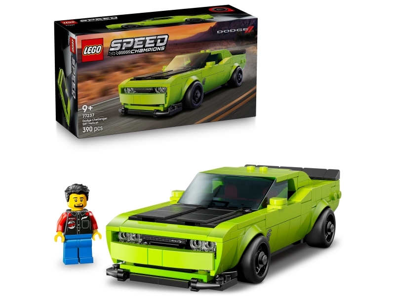 LEGO Speed Champions 77237 Dodge Challenger SRT Hellcat urheiluauto