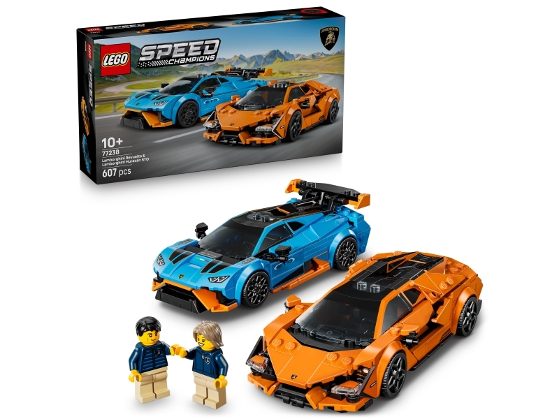 LEGO Speed Champions 77238 Lamborghini Revuelto & Huracán STO | LEGO® - LEGO® teman O-Z - LEGO Speed Champions | GameStuff