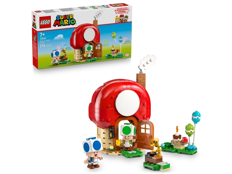 LEGO Super Mario 72041 Kalas i Toads hus | LEGO® - LEGO® teman O-Z - LEGO Super Mario | GameStuff