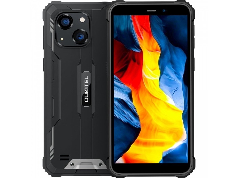 Oukitel G2 Telefon, 64/4 Gb, Schwarz