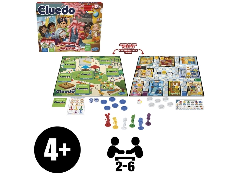 Hasbro Cluedo Junior brädspel SE/FI