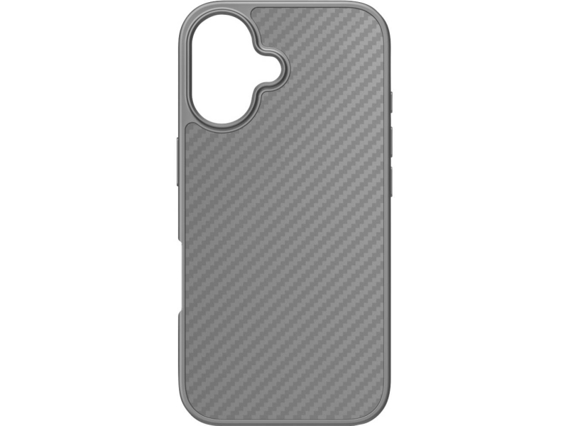 Black Rock Cover Robust Carbon Für Apple Iphone 16, Schwarz Cover Apple Iphone 16 Sort 1600Rrc02