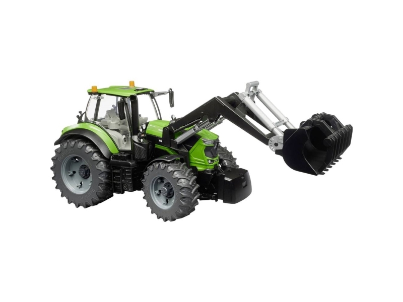 Bruder Traktor - Deutz 8280 TTV m. Frontlæsser - 03160