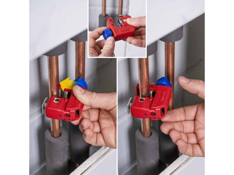 Vamzdžių pjaustyklė KNIPEX TubiX S 3-30mm