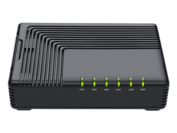 Auerswald 2 Port Ata Adapter, G.711A, G.711U, G.729A, G.729Ab, Sort, Dc, Kina, 400 G