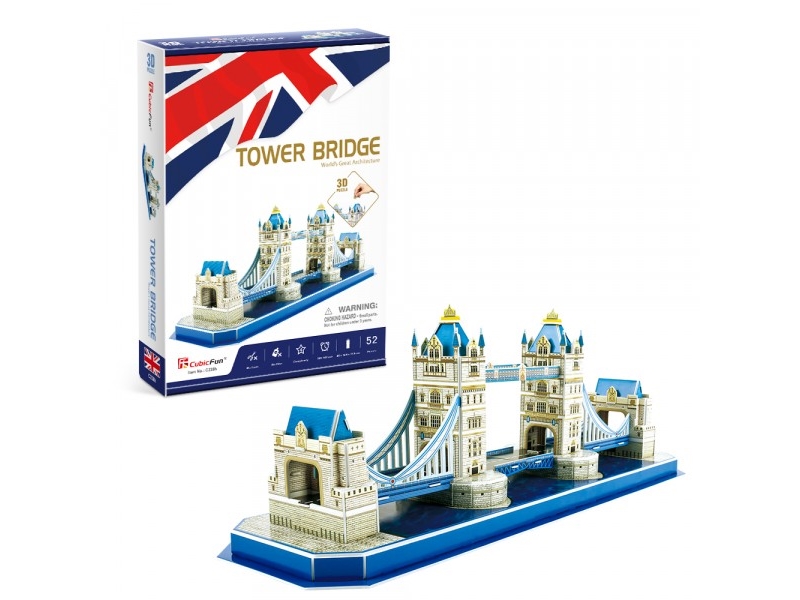 Cubicfun 3D Puzzle – Tower Bridge (Cpa Toy C0238)