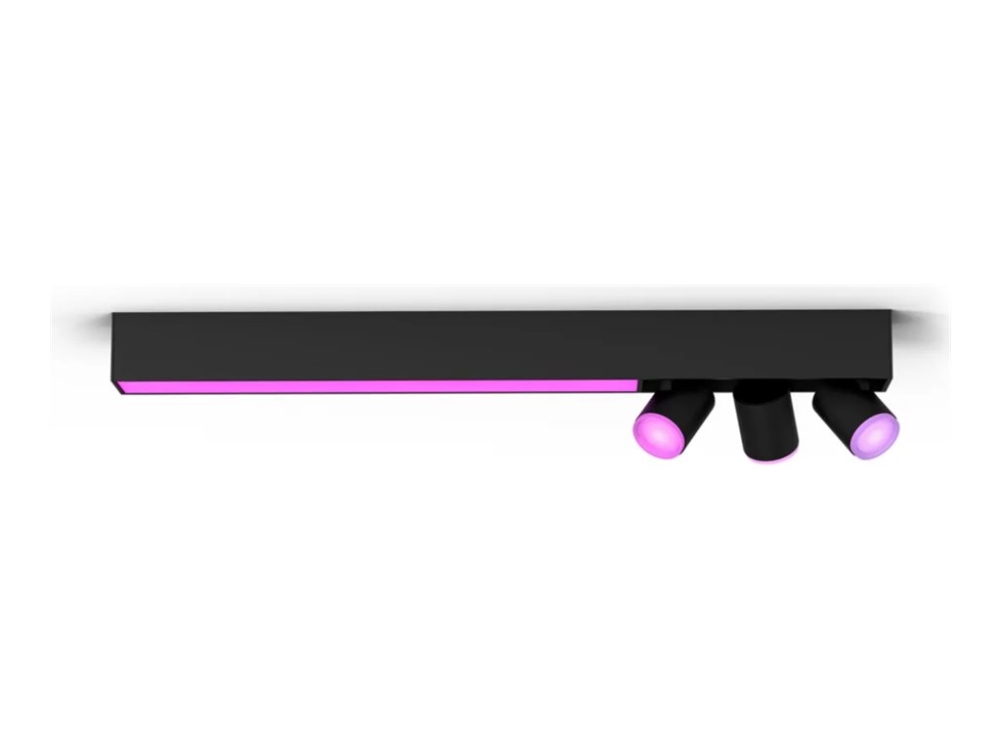 Philips Hue White And Color Ambiance Centris 3-Spot Ceiling Light - Integrated Led - Bluetooth Control Via App - Control With App Or Voice - Add Hue