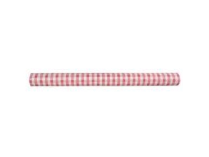 Dug Rulledug Tablesmart Papir Damask Kvalitet 1.2X50 M Rød/Hvidtern,1 Rl - (6 Stk.)
