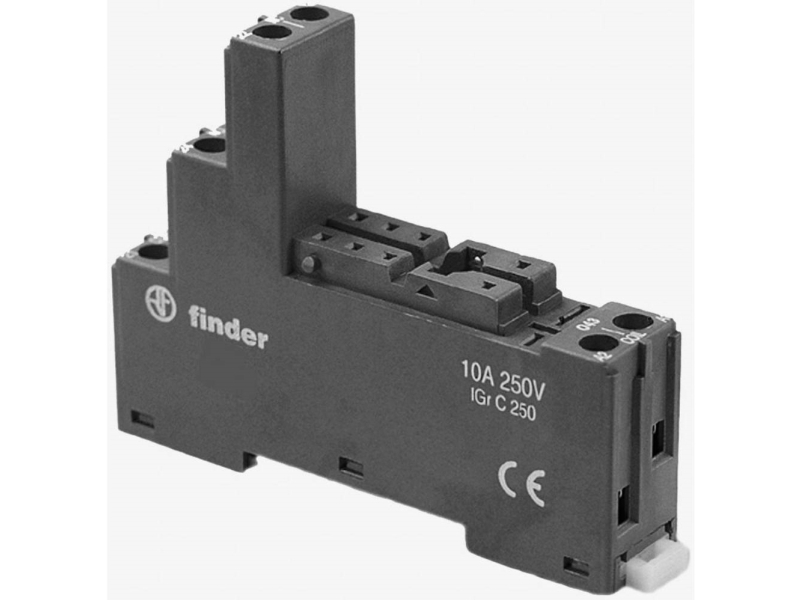Finder 95.05.0 Relaissockel Passend Zur Serie: Siemens Bauform S00 , Siemens Bauform S2 , Siemens Bauform S3 1 Stück