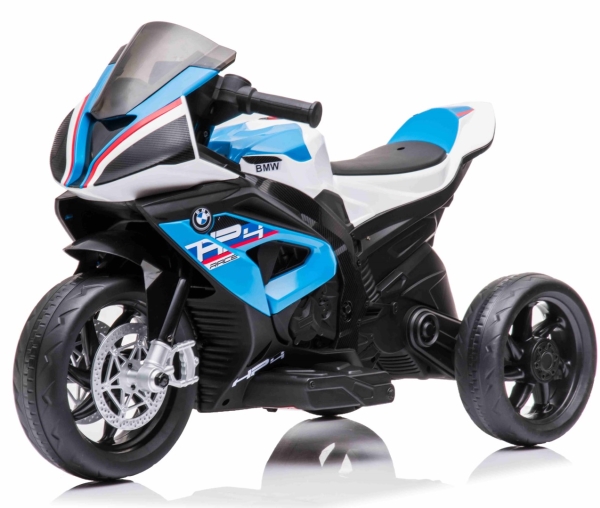 BMW HP4 EL-motorcykel för barn 12V litium - Blå | Utomhusleksaker - El & Bensinfordon - Elbilar för barn 12/24V | GameStuff
