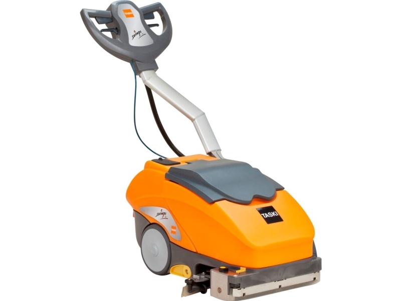 Gulvvasker, Diversey TASKI, Swingo 350B BMS, Lithium-Ion, orange, 2-rums, walk-behind, komplet, 1...