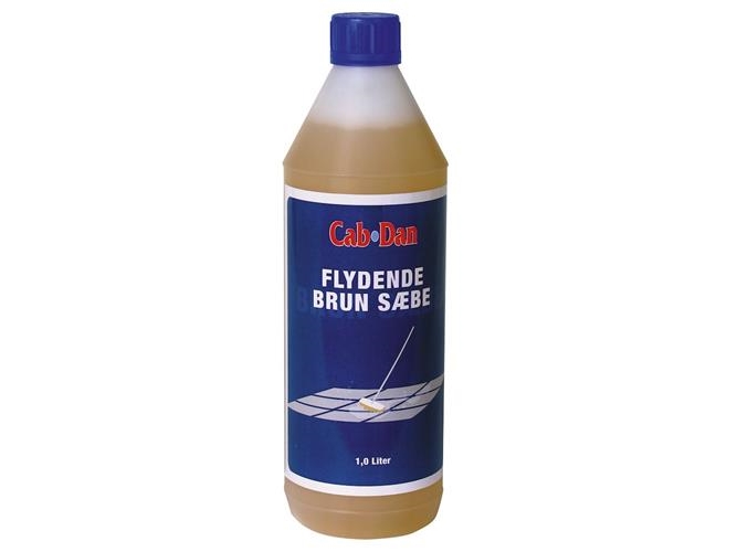 Brun sæbe flydende 1,0l