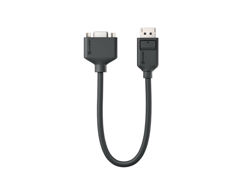 Alogic El2dpvga-Adp, 0,2 M, Displayport, Vga (D-Sub), Hanstik, Hunstik, Lige