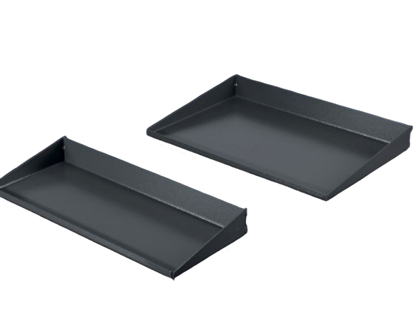 Rittal 4051.101, Ripustuskiinnitys, Terästä, Musta, Vastaanotto, 2 hyllyä, 510 mm