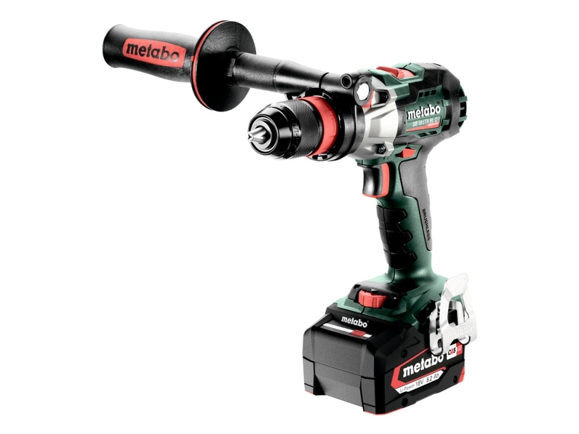 Metabo Sb 18 Ltx Bl Q I Batteri Slagboremaskine 18 V 5.2 Ah Litium Inkl. Ekstra Batteri, Kuffert, Inkl. Oplader