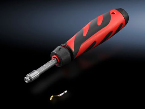 Rittal 4050.722, Svart, Röd, Plast, Plast, Svart, Röd, 1 styck, 110 mm | Verktyg för elektricitet - Diverse verktyg för elektricitet | GameStuff