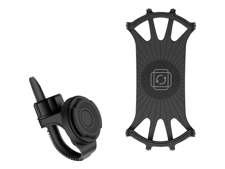 Tellur TLL193001, Mobiltelefon/Smartphone, Passiv holder, Cykel, Cykel/Bil, Scooter, Sort