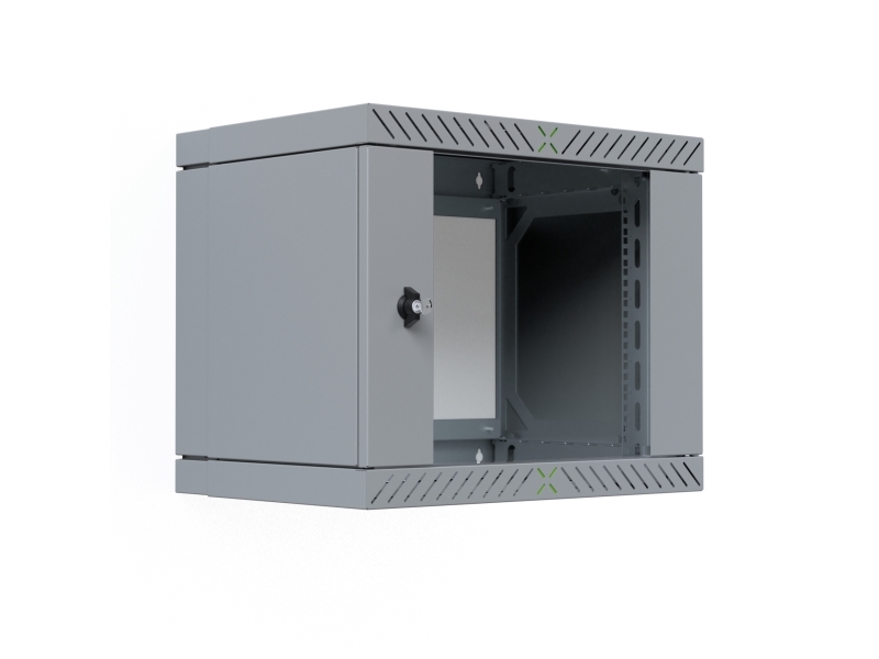 Efb Elektronik Wgx-0906Gr.G1, Vægmonteret Stativ, 9U, 60 Kg, Nøglelås, Grå