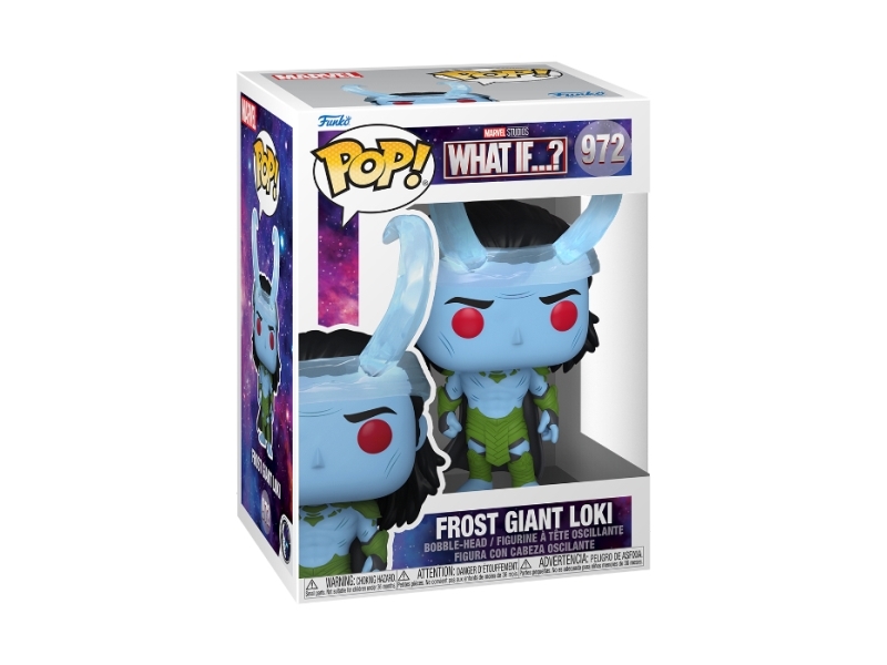 Funko Pop! Vinilinė Figūrėlė: Marvel What If...? - Frost Giant Loki, 9 Cm