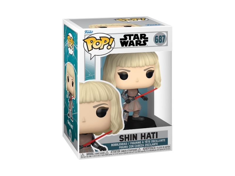 Funko Pop! Star Wars - Shin Hati Vinylfigur, 9 Cm