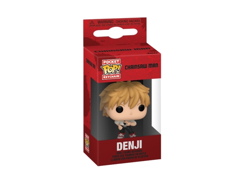 FUNKO POP! Raktų pakabutis: Chainsaw Man- Denji, 10 cm