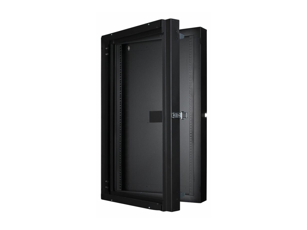 Lanview By Logon - Rack-Schrank - Doppelwandig - Wandmontierbar - Schwarz, Ral 9005 - 20U - 19"