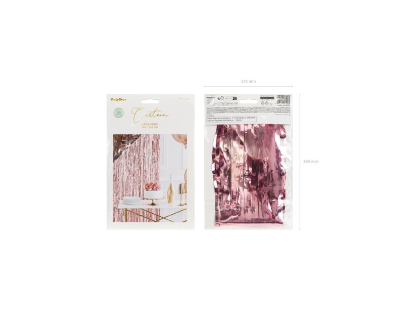 Rose Gold Foliegardin