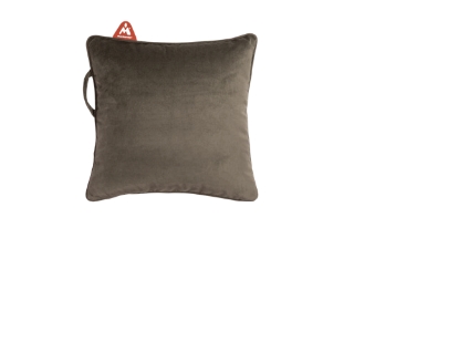Montandor Wärmekissen Mit Heat Pad, Samtig, Braun Bezug Aus Polyester, Waschbar Bei 30 Grad, Für Bis Zu - 1 Stück (Hp-Ve-Br)