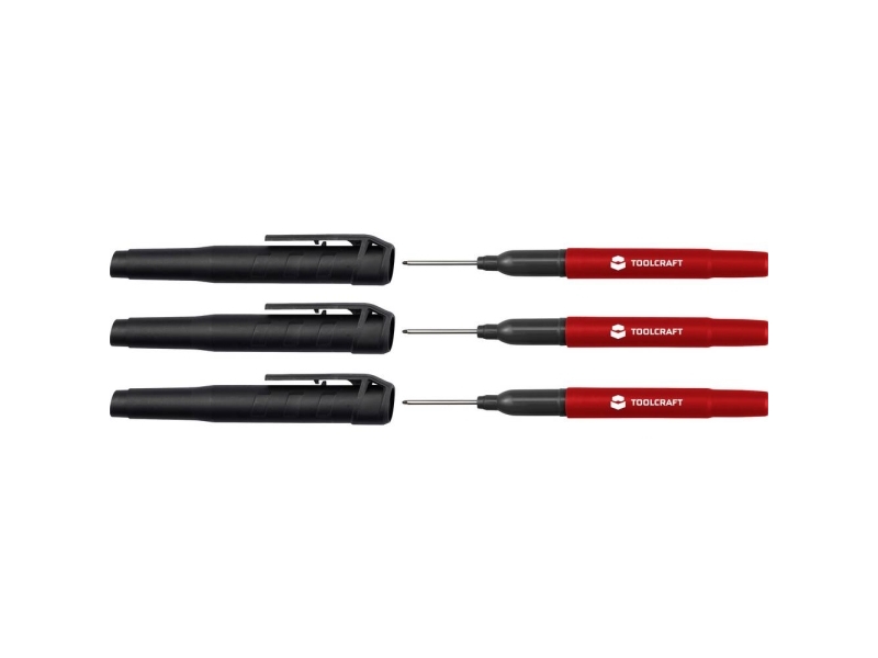 TOOLCRAFT TO-10179735 Porareikämerkintä 1 mm 3 kpl 3 kpl