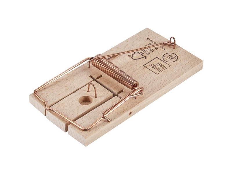Swissinno Holz-Classic, 2Er Pack Musefælde 2 Stk