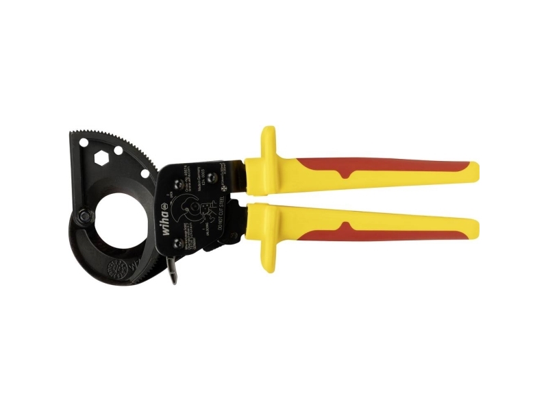 Wiha 46674 Kabelskærer Passer til Aluminiums- og kobberkabel, enkelt- og flerledet 34 mm 300 mm²