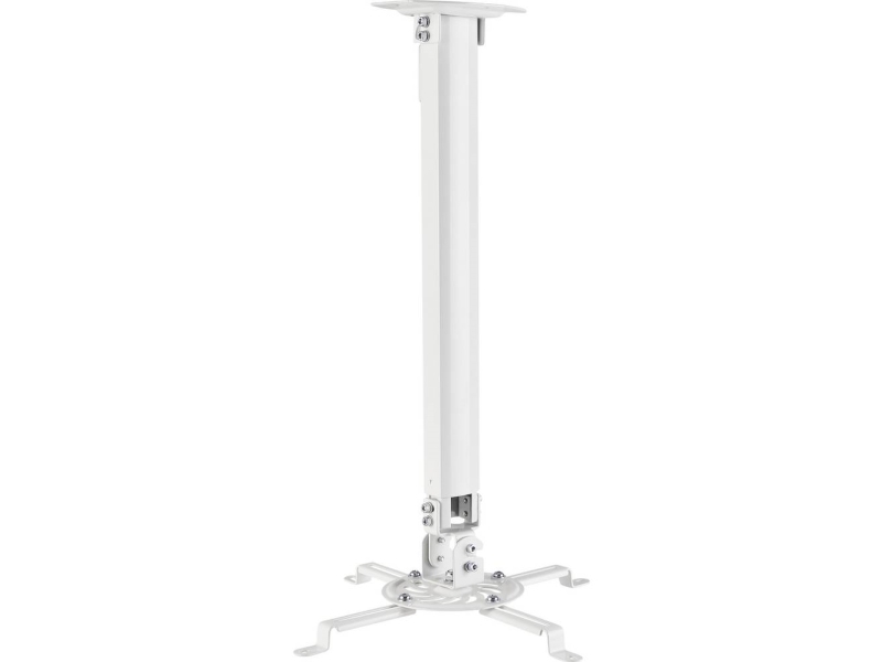 Reflecta Prometheus Projektor-loftholder Loftsholder, Drejbar, Vippebar Gulv-/loftafstand (max.): 900 mm Hvid