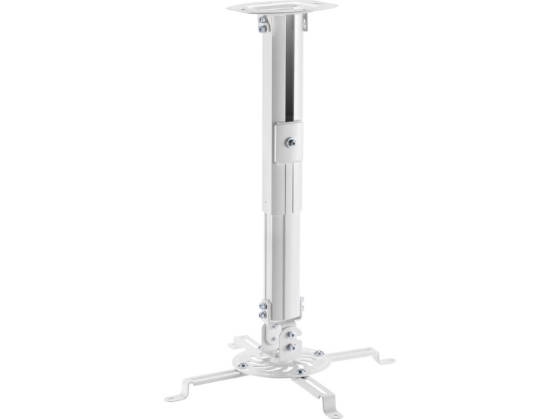 Reflecta Prometheus Projektor-loftholder Loftsholder, Drejbar, Vippebar Gulv-/loftafstand (max.): 580 mm Hvid