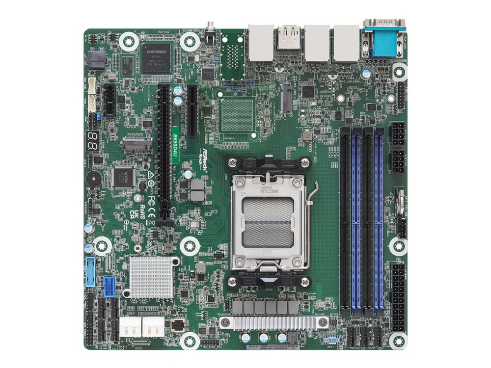Asrock B650d4u, Amd, Buchse Am5, Amd Ryzen 3, Amd Ryzen 5, Ddr5-Sdram, 32 Gb, Dimm