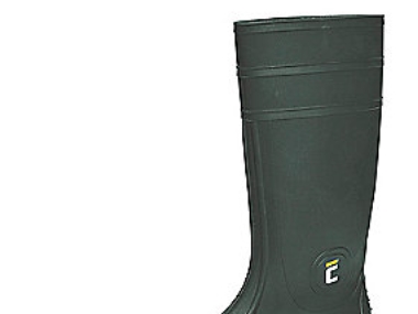 OS Safety gummistövel - Storlek 44, grön PVC S5 med tåhätta av stål och spikskydd av stål | Kläder & Säkerhet - Skodon - Säkerhetsgummistövlar | GameStuff