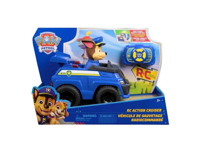 Paw Patrol - Chase: Rednings- Og Racerbil (fjernstyret)