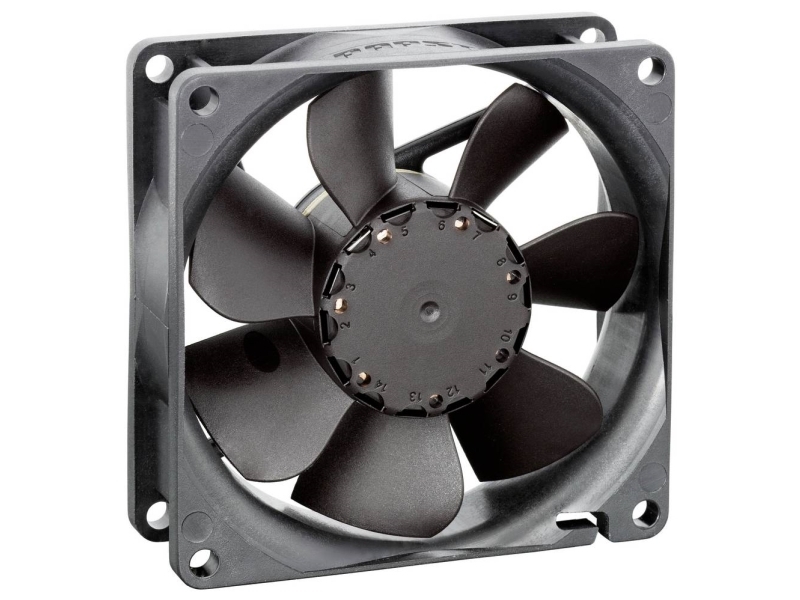 EBM Papst 8414NHU Aksiaalituuletin 24 V/DC 78 m³/h (L x S x K) 80 x 80 x 25 mm (L x S x K) 80 x 80 x 25 mm)