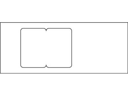 Low-cut 2SE/BR 130 pärlvit | Lauritz Knudsen - LK FUGA - Rammer & Tangenter | GameStuff